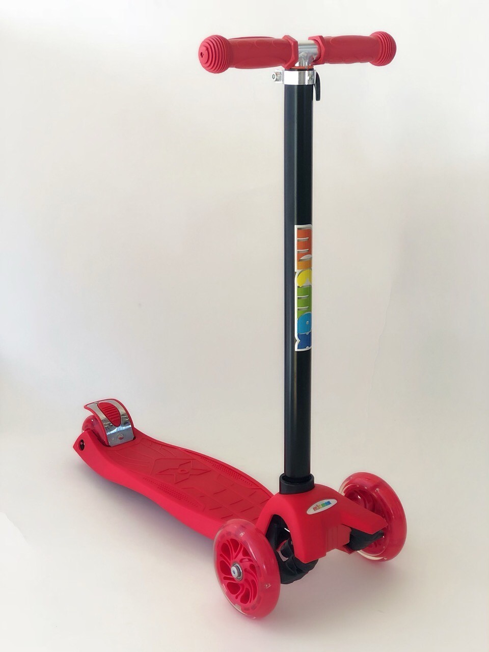 

Самокат детский Scooter Pro с подсветкой колес 036 Красный