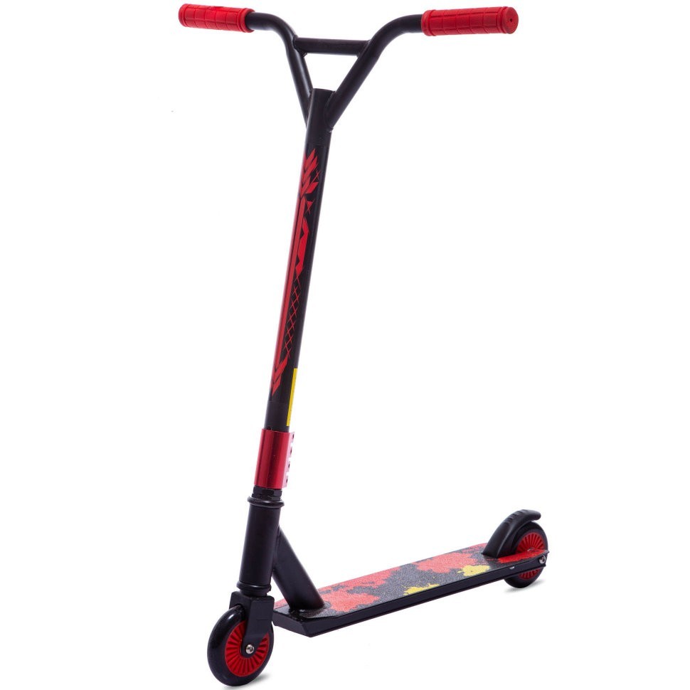 

Самокат трюковый Scooter 300B New Красный