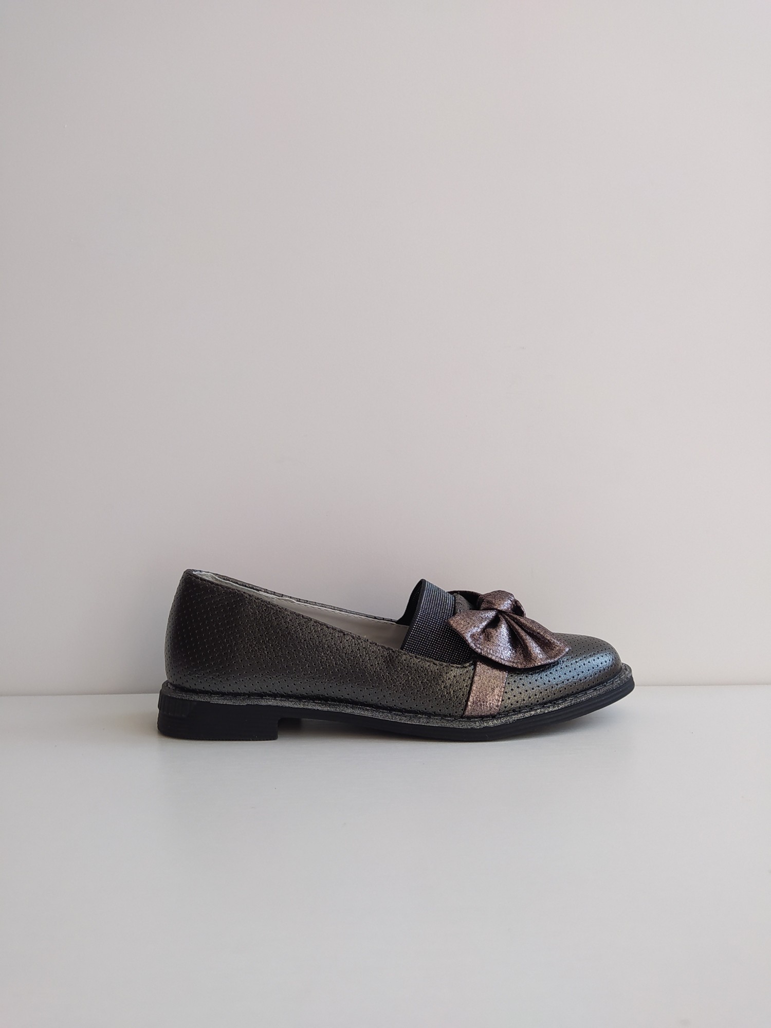 

Детские туфли Lilin shoes 34 р 22 см бронзовый артикул Т88