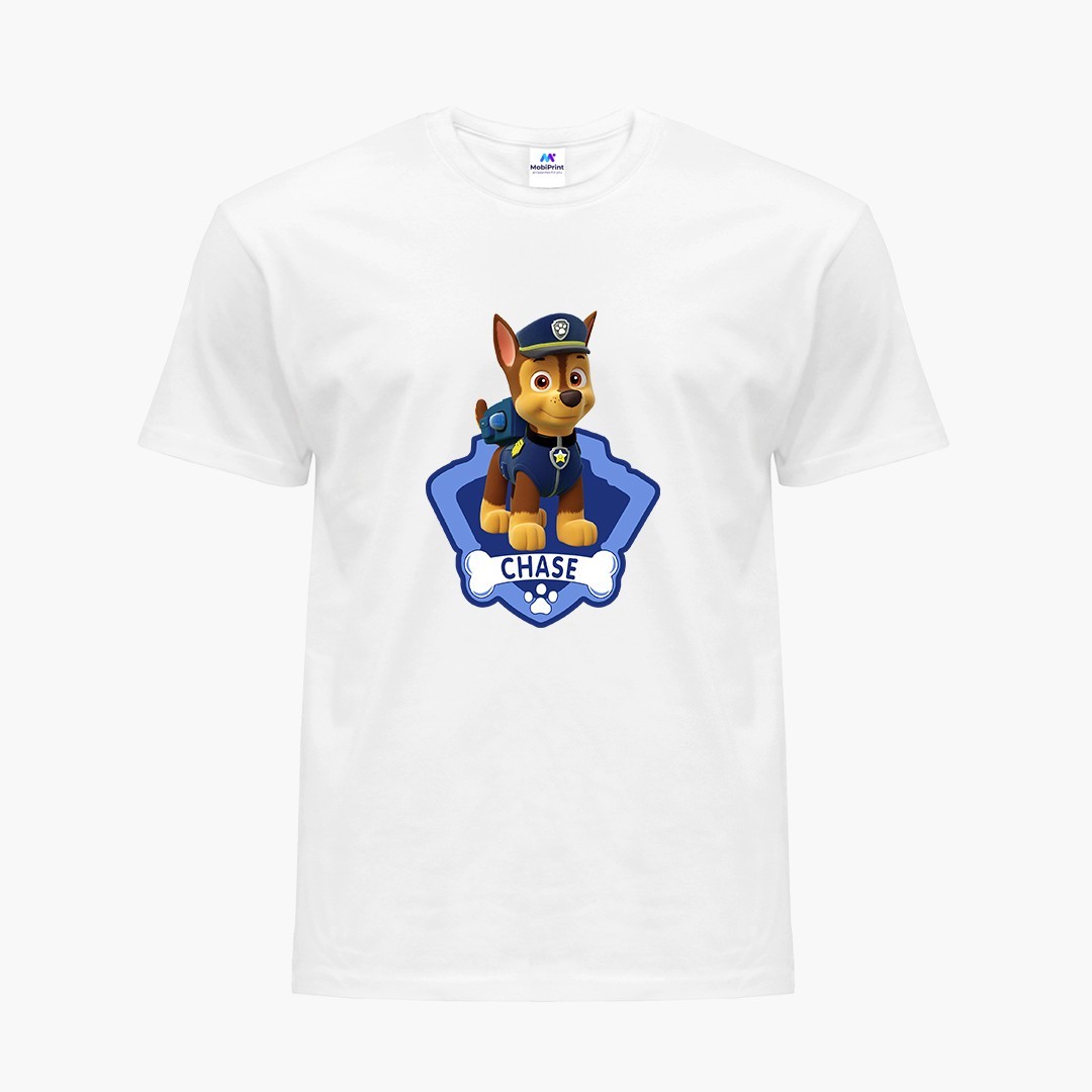 

Детская футболка Щенячий патруль (PAW Patrol) (9224-1610) 134-140 см Хлопок Белый