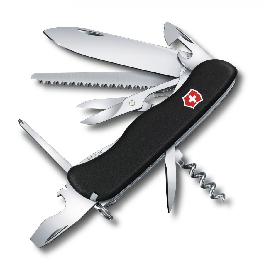 

Складной нож Victorinox Outrider 0.8513.3 нож Викторинокс Швейцария Чёрный