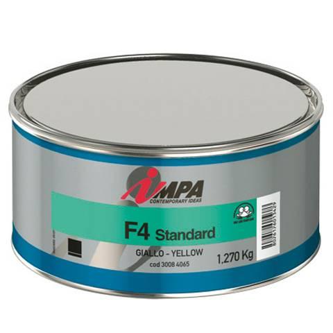 

Шпаклевка по металлу Impa F4 желтая двухкомпонентная 1.27 кг