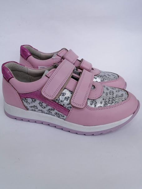 

Кросівки Papl Orthopedic 8.500.5 33 Рожеві, срібло