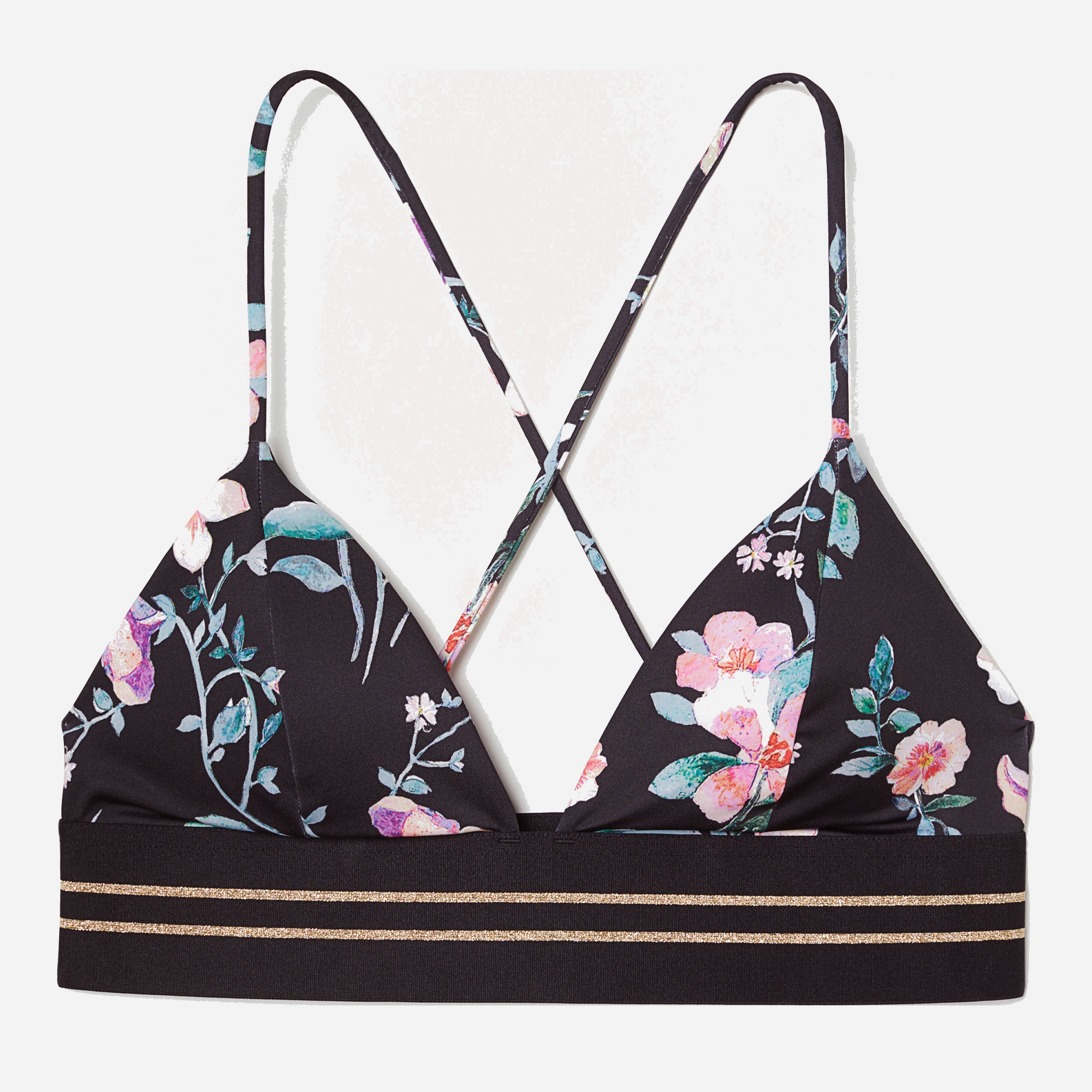 

Верхняя часть купальника H&M 0567728-7  Черная, Верхняя часть купальника H&M 0567728-7 38 Черная