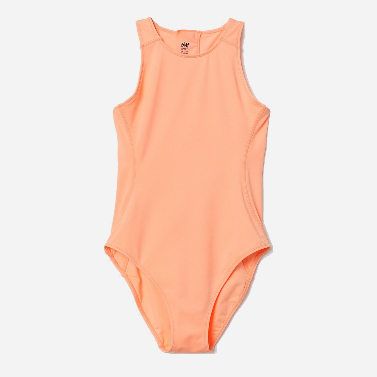 

Купальник женский слитный H& Sport 0666656-9  Абрикосовый, Купальник женский слитный H&M Sport 0666656-9 M Абрикосовый