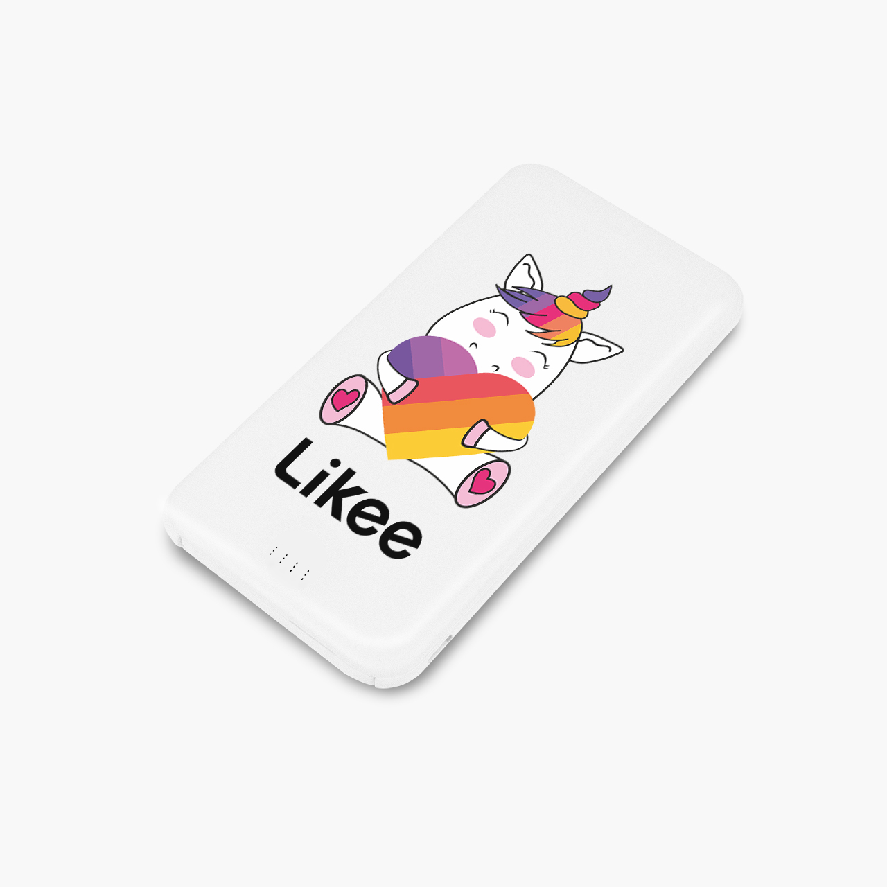 

УМБ 10000 mAh Лайк повербанк (power bank) универсальная портативная батарея (25939-1037) Белая
