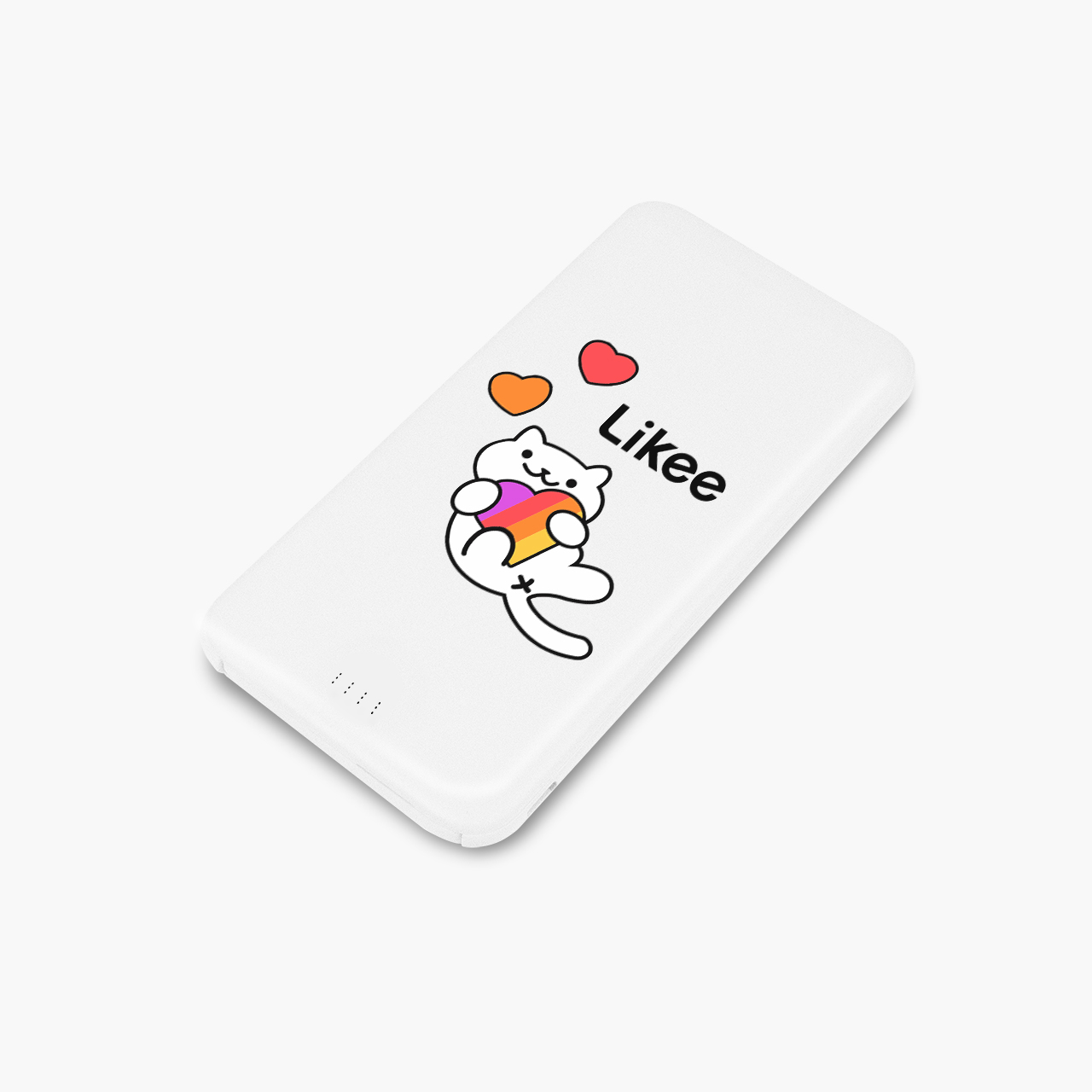 

УМБ 10000 mAh Лайк повербанк (power bank) универсальная портативная батарея (25939-1039) Белая