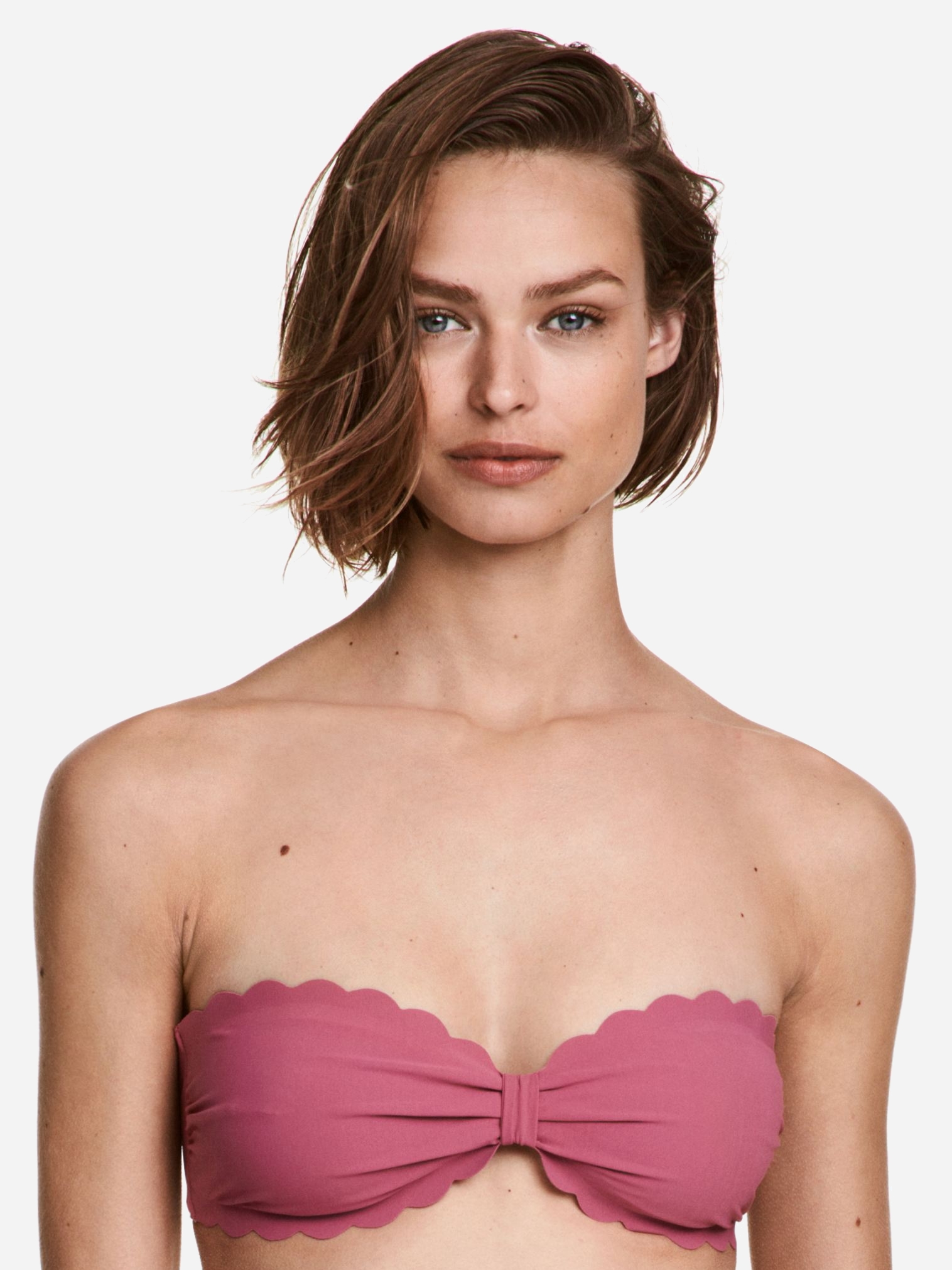 

Верхняя часть купальника H&M 0351462-5  Розовая, Верхняя часть купальника H&M 0351462-5 40 Розовая