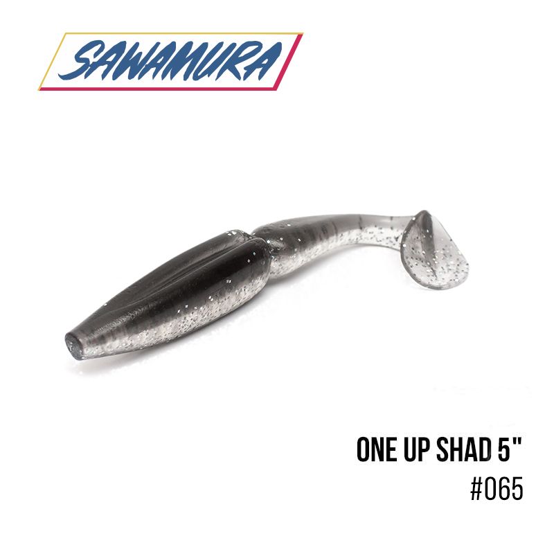 

Виброхвост Sawamura One'Up Shad 5'' (5 шт.) (065)