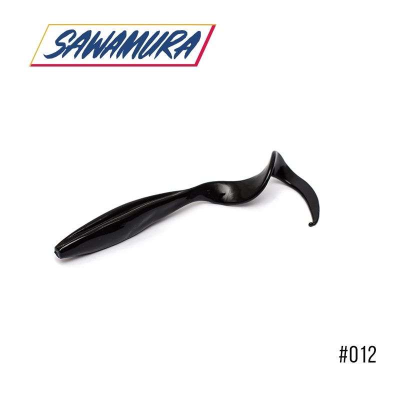

Твистер Sawamura One'Up Curly 3.5'' (6 шт.) (012)