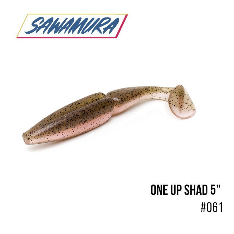 

Виброхвост Sawamura One'Up Shad 5'' (5 шт.) (061)