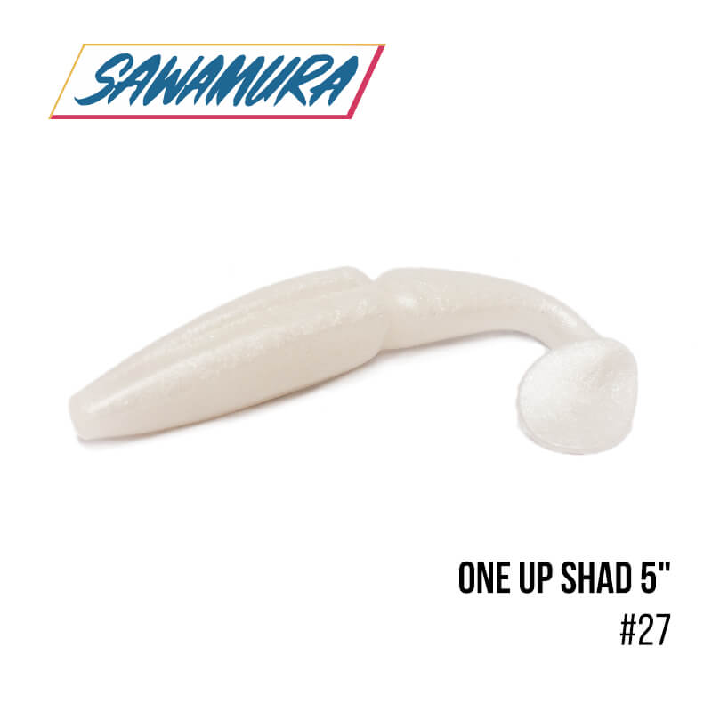 

Виброхвост Sawamura One'Up Shad 5'' (6 шт.) (27)