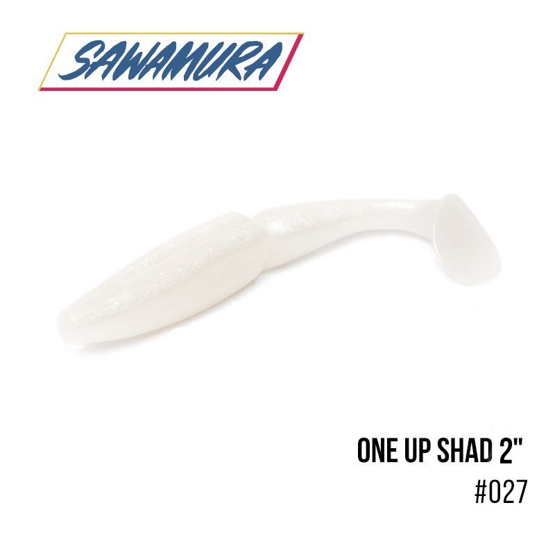 

Виброхвост Sawamura One'Up Shad 2'' (9шт.) (027)