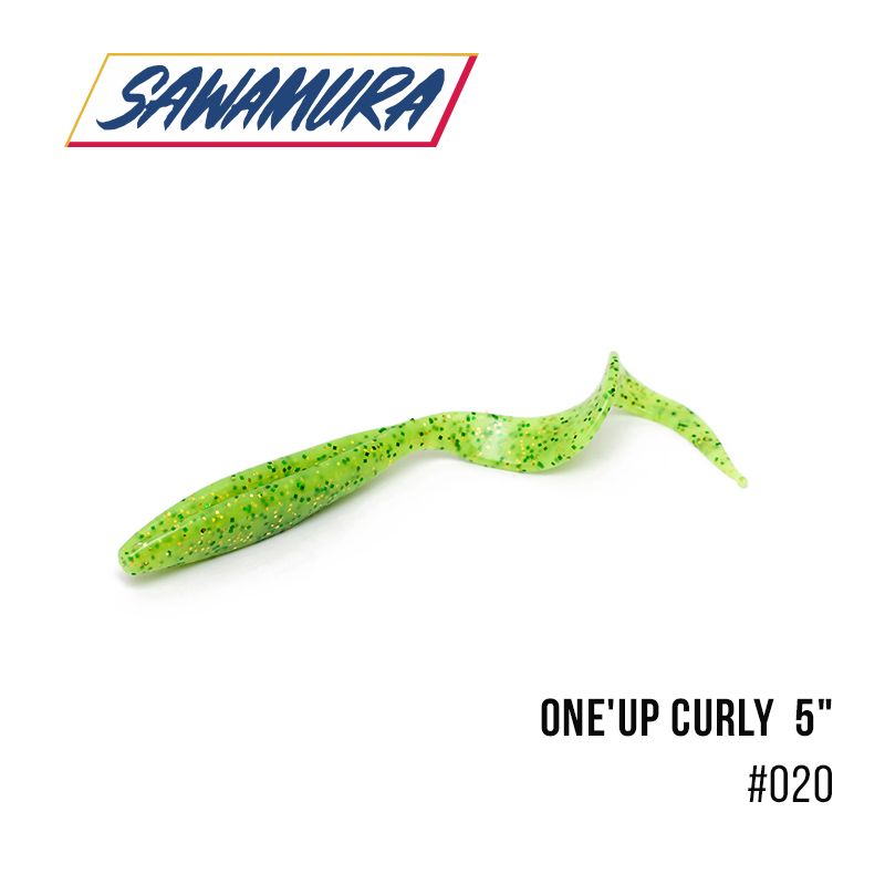 

Твистер Sawamura One'Up Curly 5'' (5 шт.) (020)