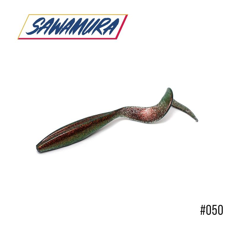 

Твистер Sawamura One'Up Curly 3.5'' (6 шт.) (050)
