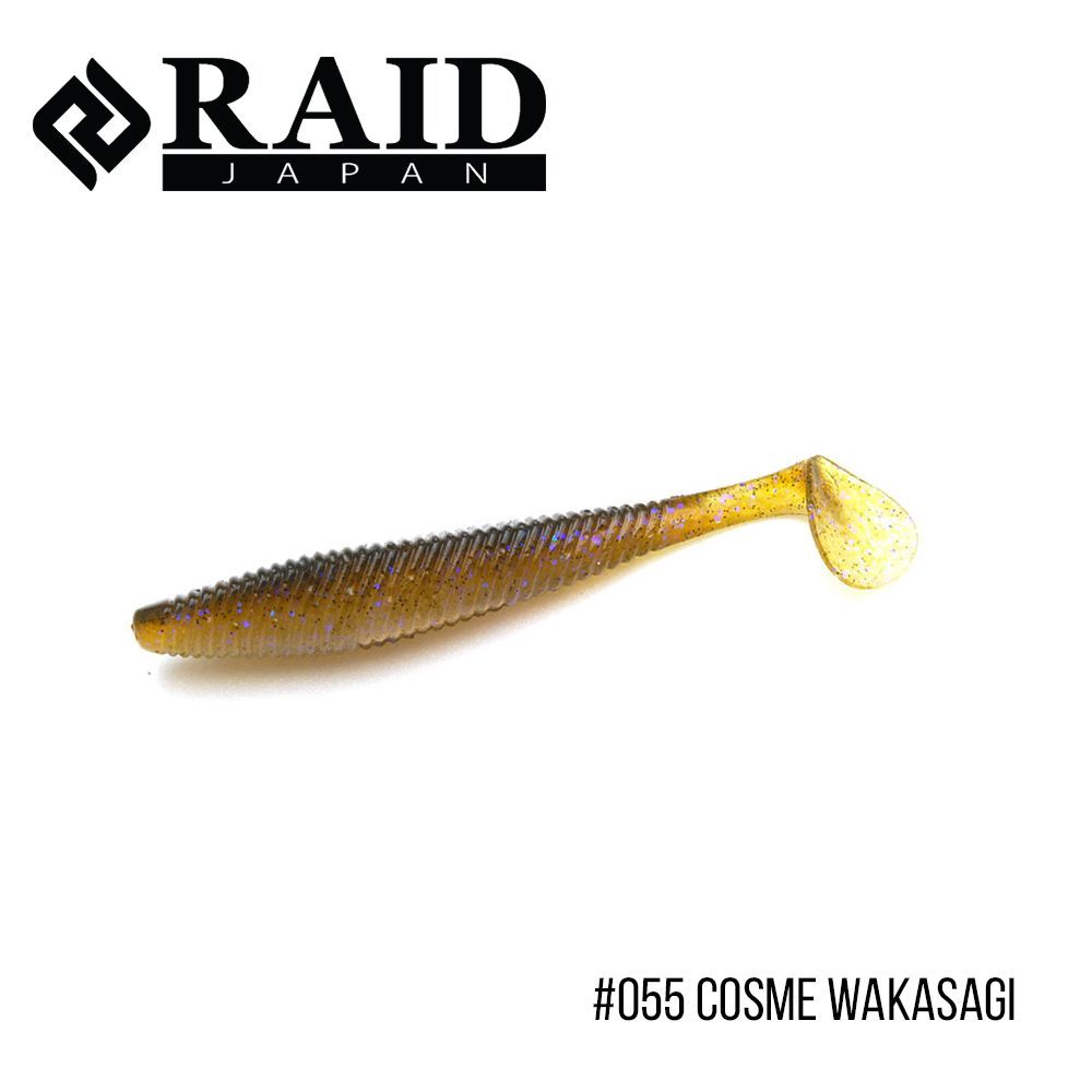 

Виброхвост Raid Full Swing 3.5'' (7шт.) (055 Cosme Wakasagi)