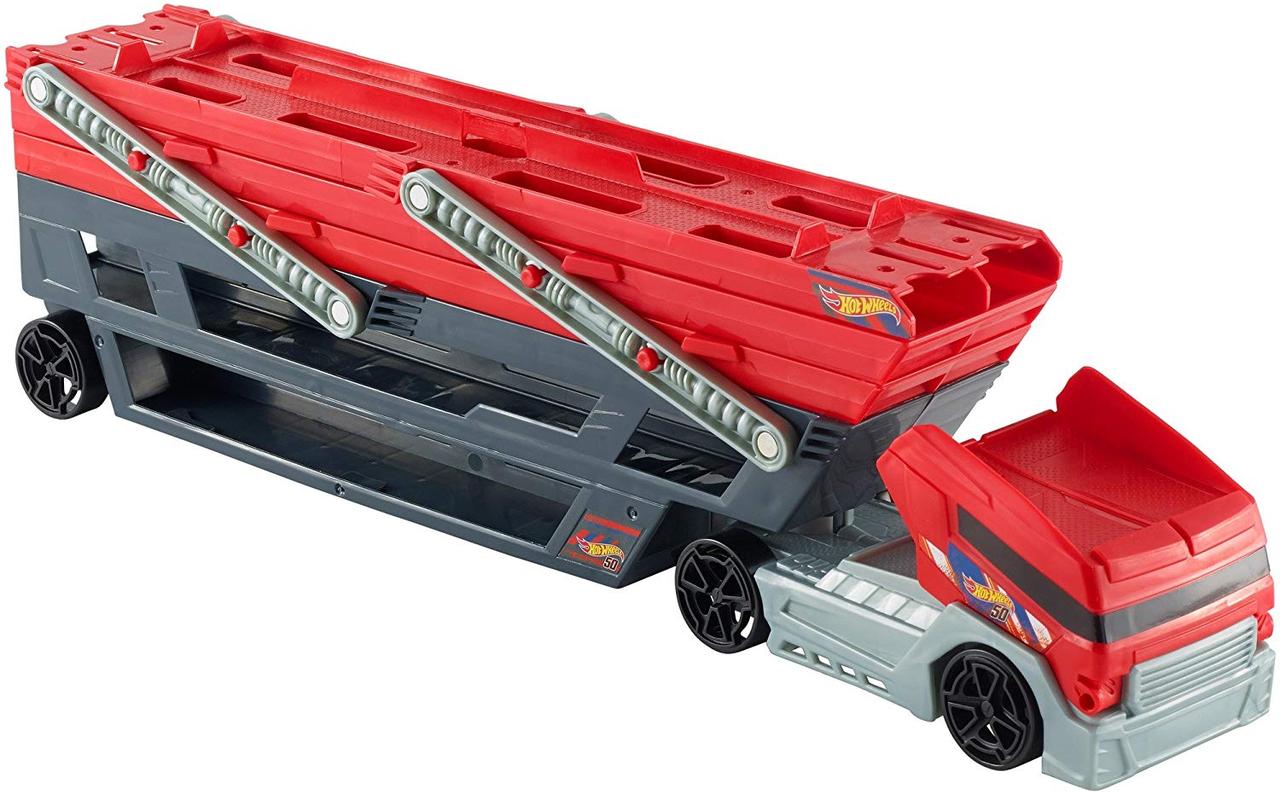 

Трейлер ( Автовоз) Хот Вилс Mega Hauler на 50 машинок.