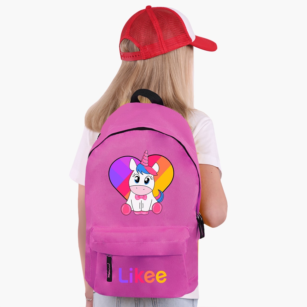 

Рюкзак детский Лайк Единорог (Likee Unicorn) (9263-1594) 17 л Розовый