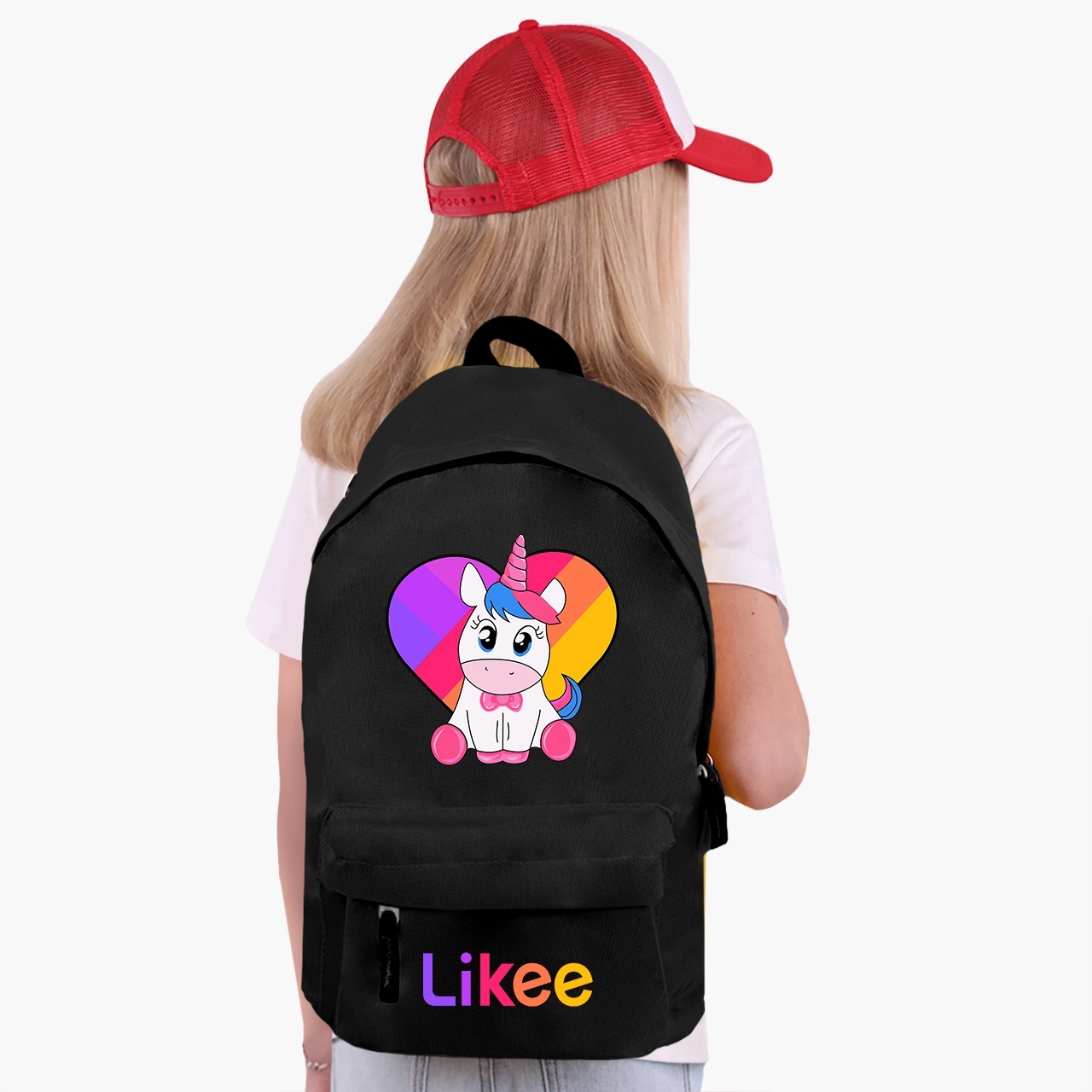 

Рюкзак детский Лайк Единорог (Likee Unicorn) (9263-1594) 17 л Черный