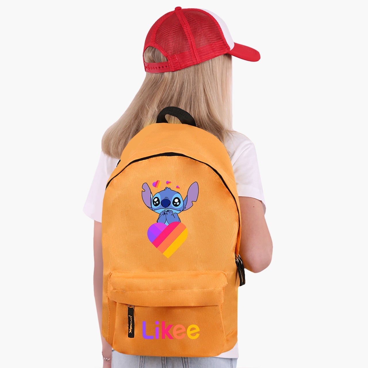 

Рюкзак детский Лайк Стич (Likee Stitch) (9263-1596) 17 л Оранжевый