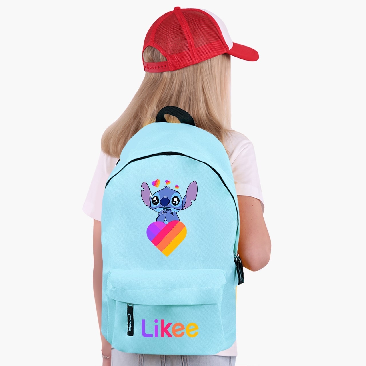 

Рюкзак детский Лайк Стич (Likee Stitch) (9263-1596) 17 л Голубой