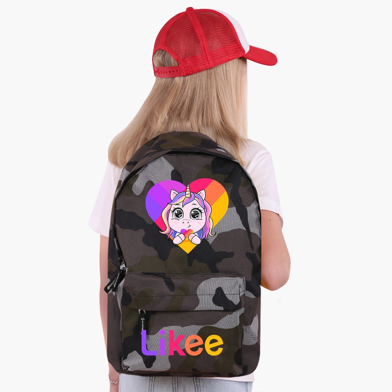 

Рюкзак детский Лайк Единорог (Likee Unicorn) (9263-1593) 17 л Камуфляж