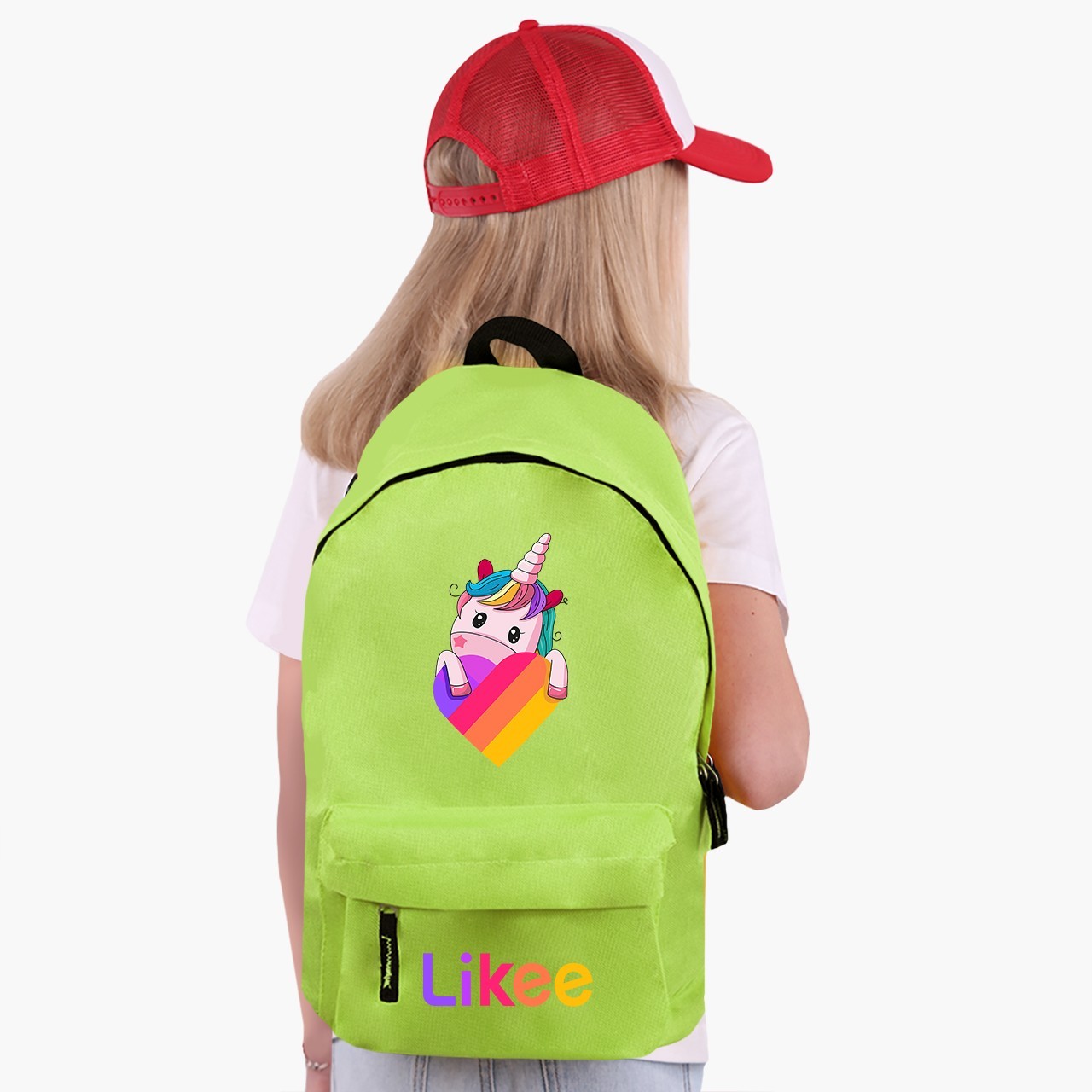 

Рюкзак детский Лайк Единорог (Likee Unicorn) (9263-1597) 17 л Салатовый