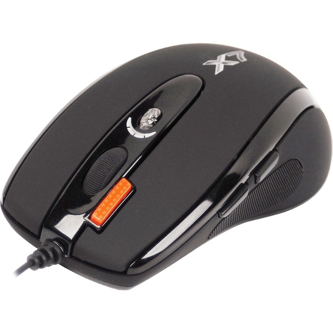 

Мишь A4Tech X-7120 USB Black X-710BK + ковер X7-200MP (Bundle)