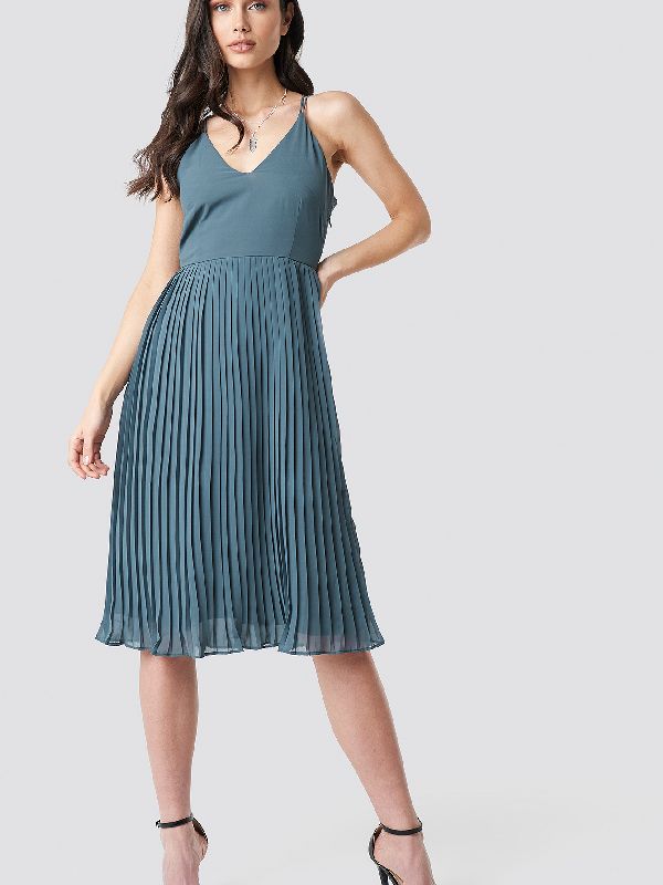 

Сарафан NA-KD 1017-000347-7799 36 Голубой