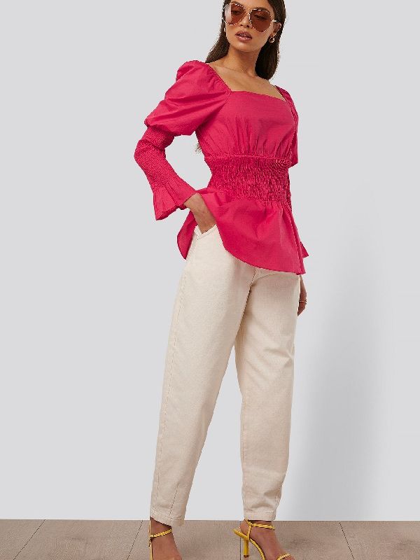 

Блузка NA-KD 1018-004664-0448 36 Фуксия