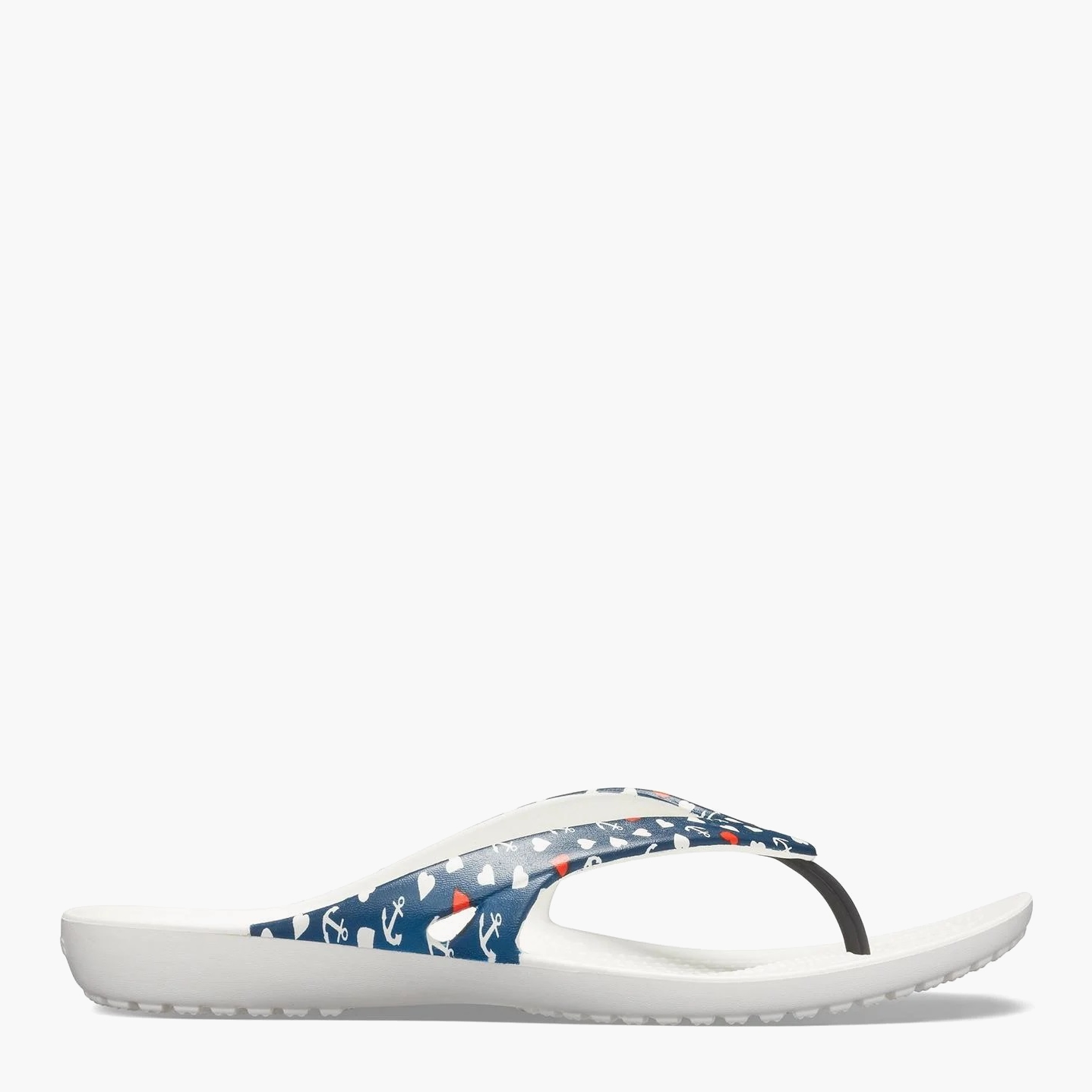 

Вьетнамки Crocs Kadee Ll Anchor Print Flip W Nautical/White Relaxed Fit 206055-99C-W5 34-35 22.1 см
