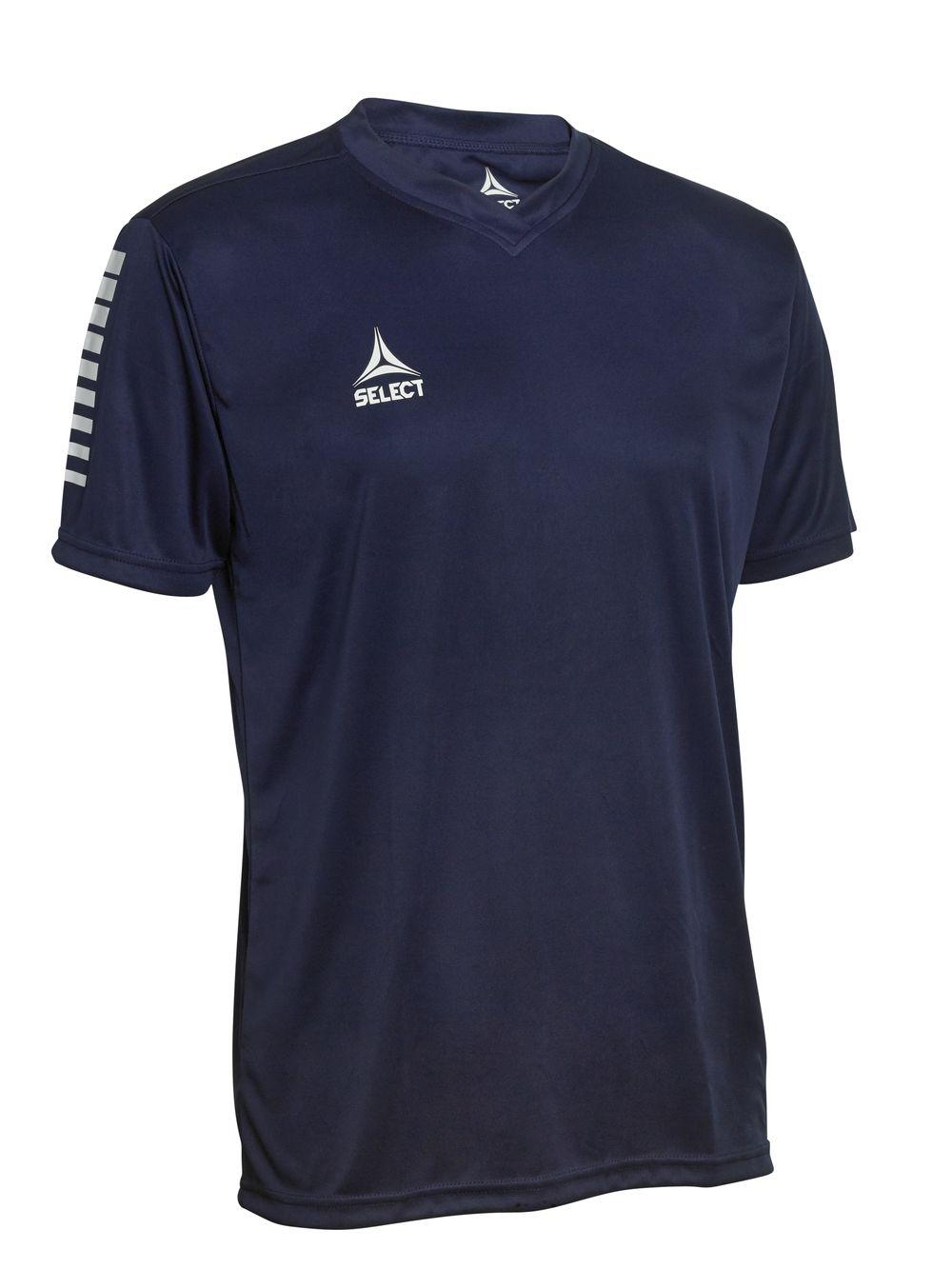 

Футболка SELECT Pisa player shirt L темно-синьо-біла