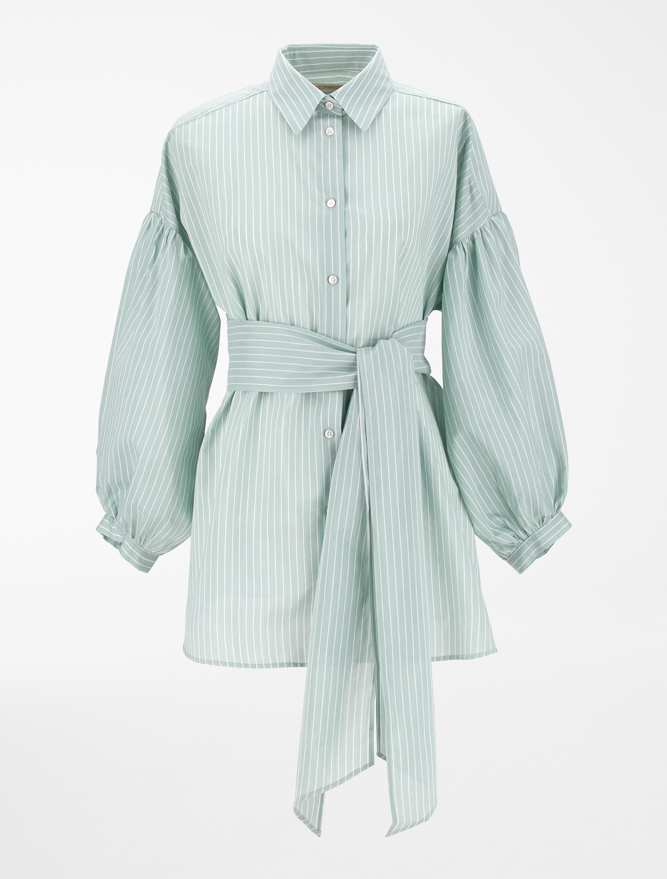 

Рубашка MaxMara  Бледно-зеленая 51110111600, Рубашка MaxMara 40 Бледно-зеленая 51110111600