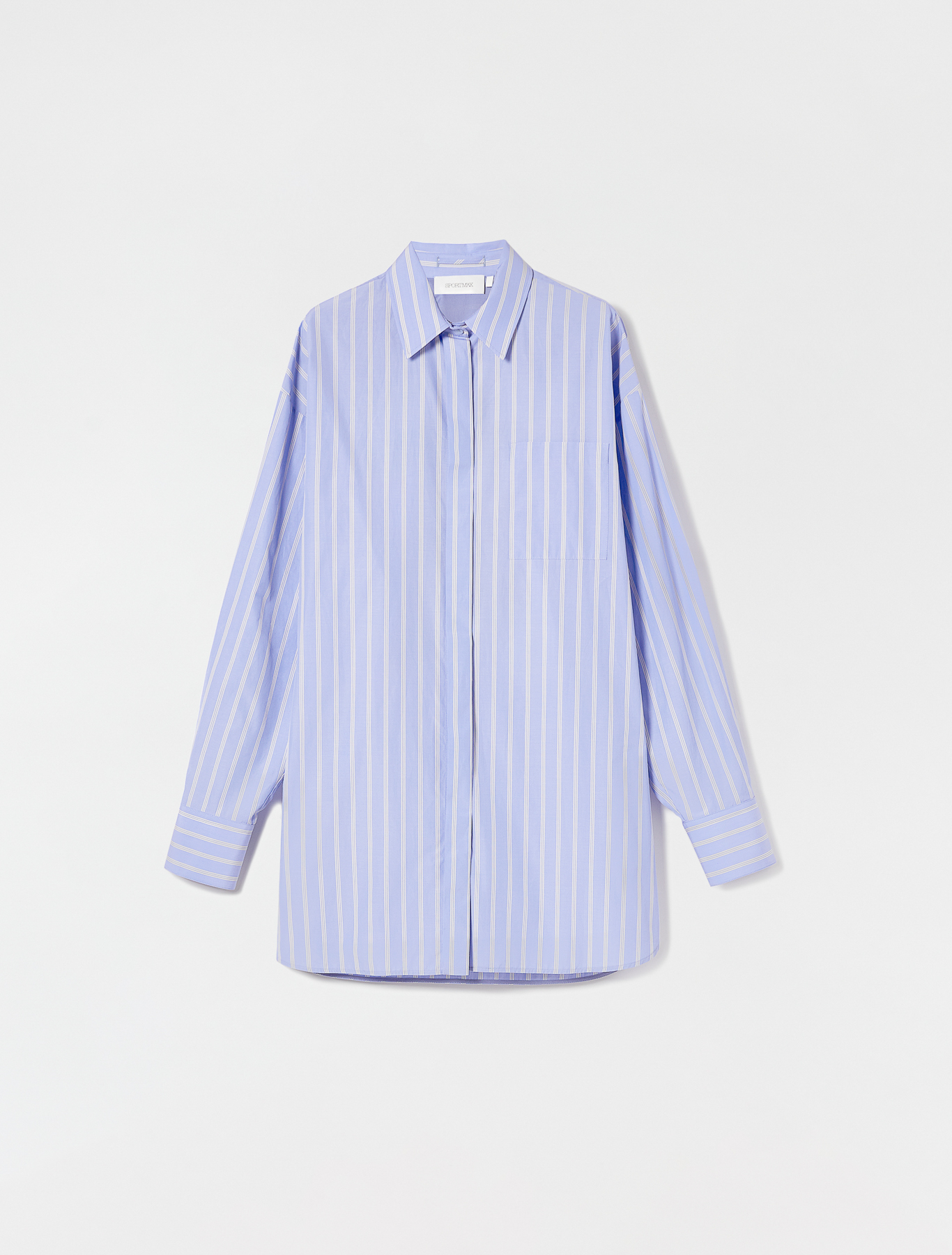 

Рубашка MaxMara  Голубая 21910211600, Рубашка MaxMara 40 Голубая 21910211600