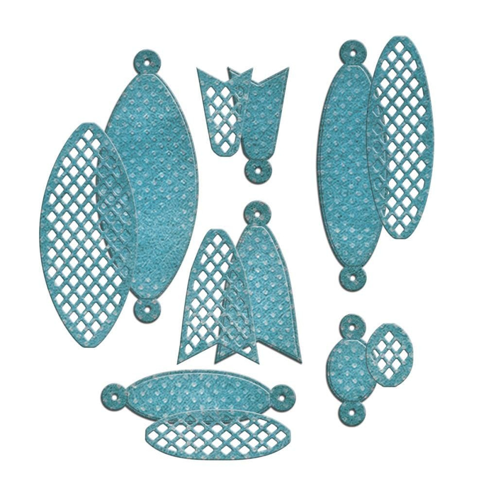 

Ножи для вырубки от Spellbinders Designer Die - Tiered Multiloop Bows