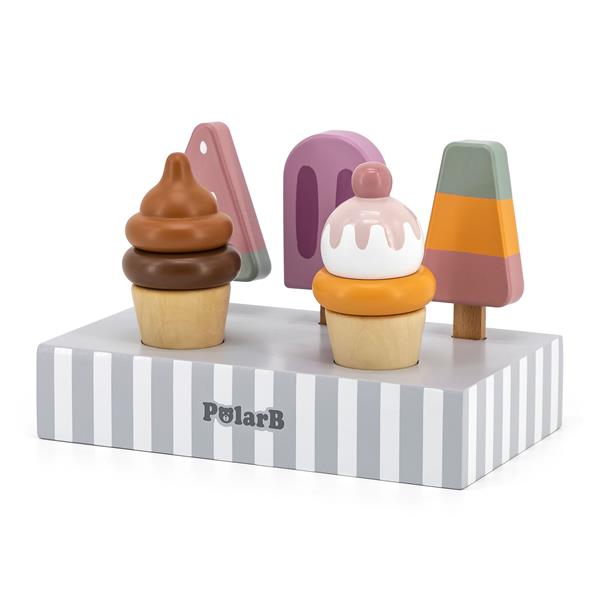 

Деревянный игровой набор Viga Toys PolarB Аппетитное Мороженое
