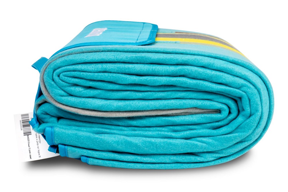 

Туристичний водостійкий килимок для пікніка Ranger 200 RA 8856 (Blue-Yellow) 195х200 см