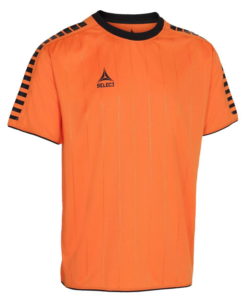 

Футболка SELECT Argentina player shirt 14 оранжево-чорна
