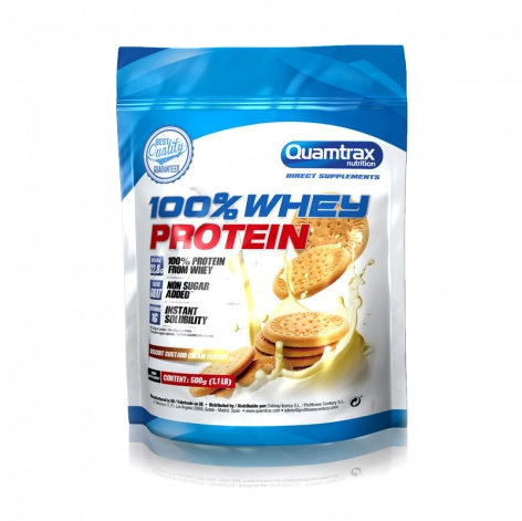 

Whey Protein Quamtrax /16 servings/ Biscuit Custard Cream 500 г