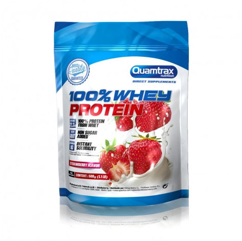 

Whey Protein Quamtrax /16 servings/ Strawberry 500 г