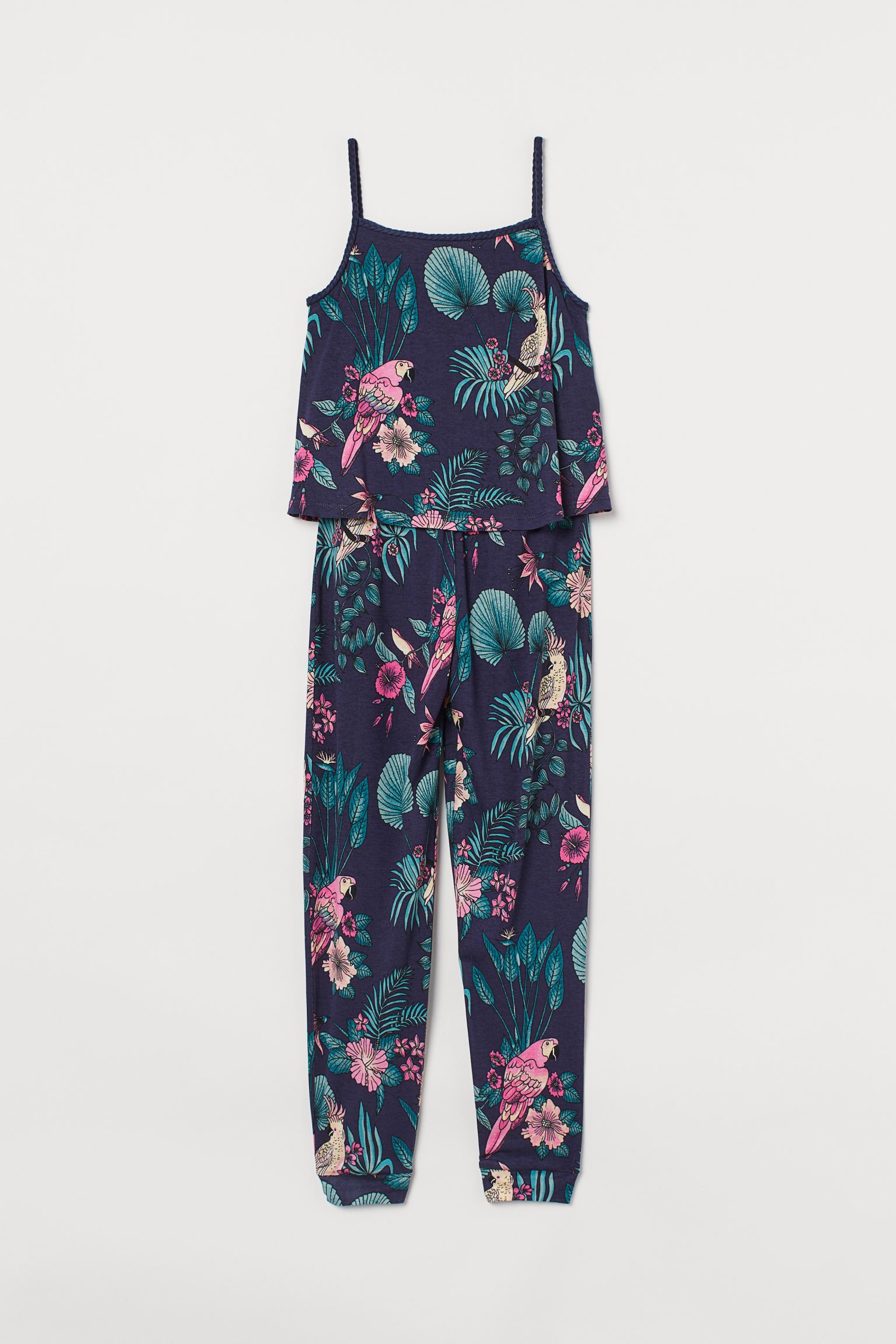 

Комбинезон H&M 158см темно синий цветы 4048131791