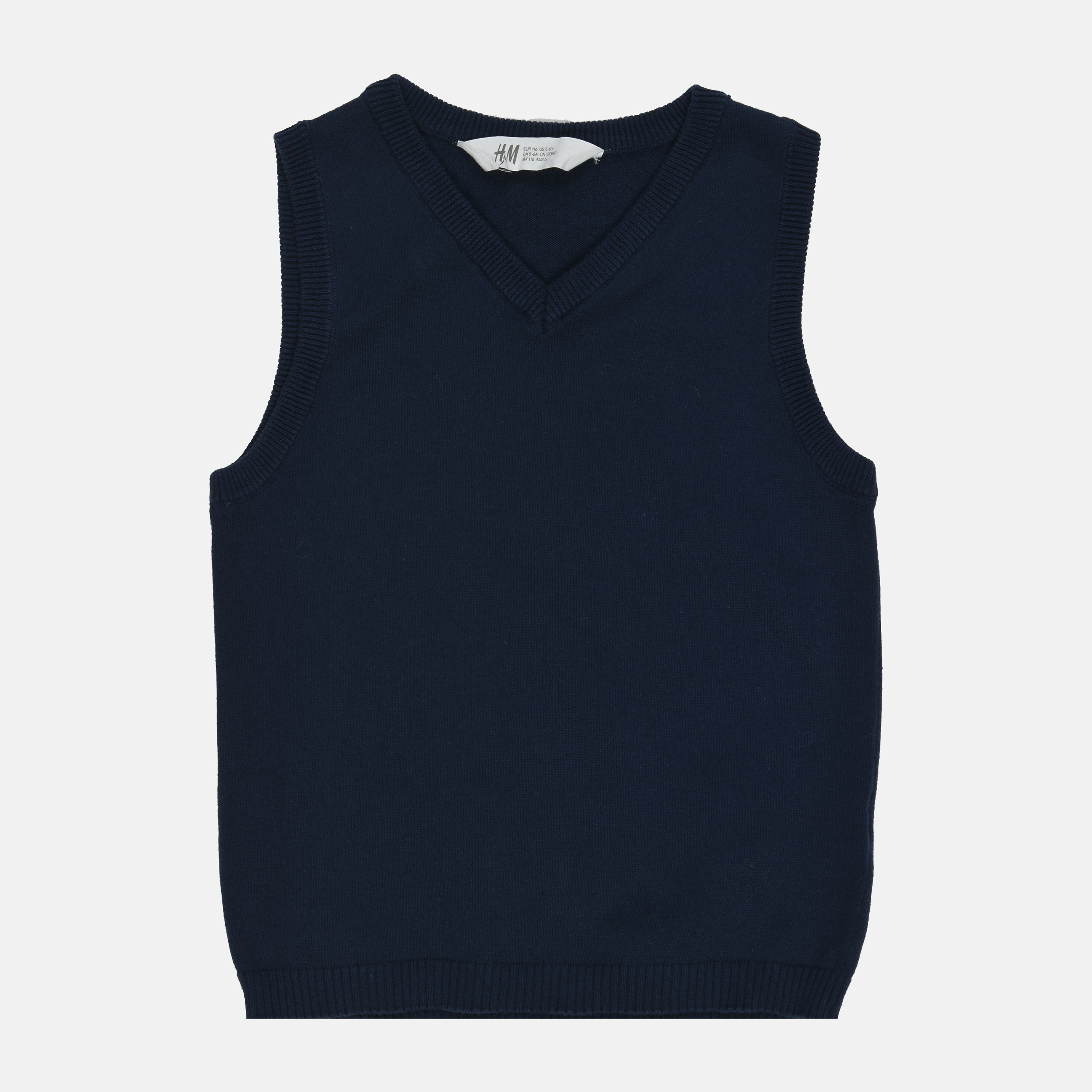 

Жилет H&M 116см темно синий 203650979801