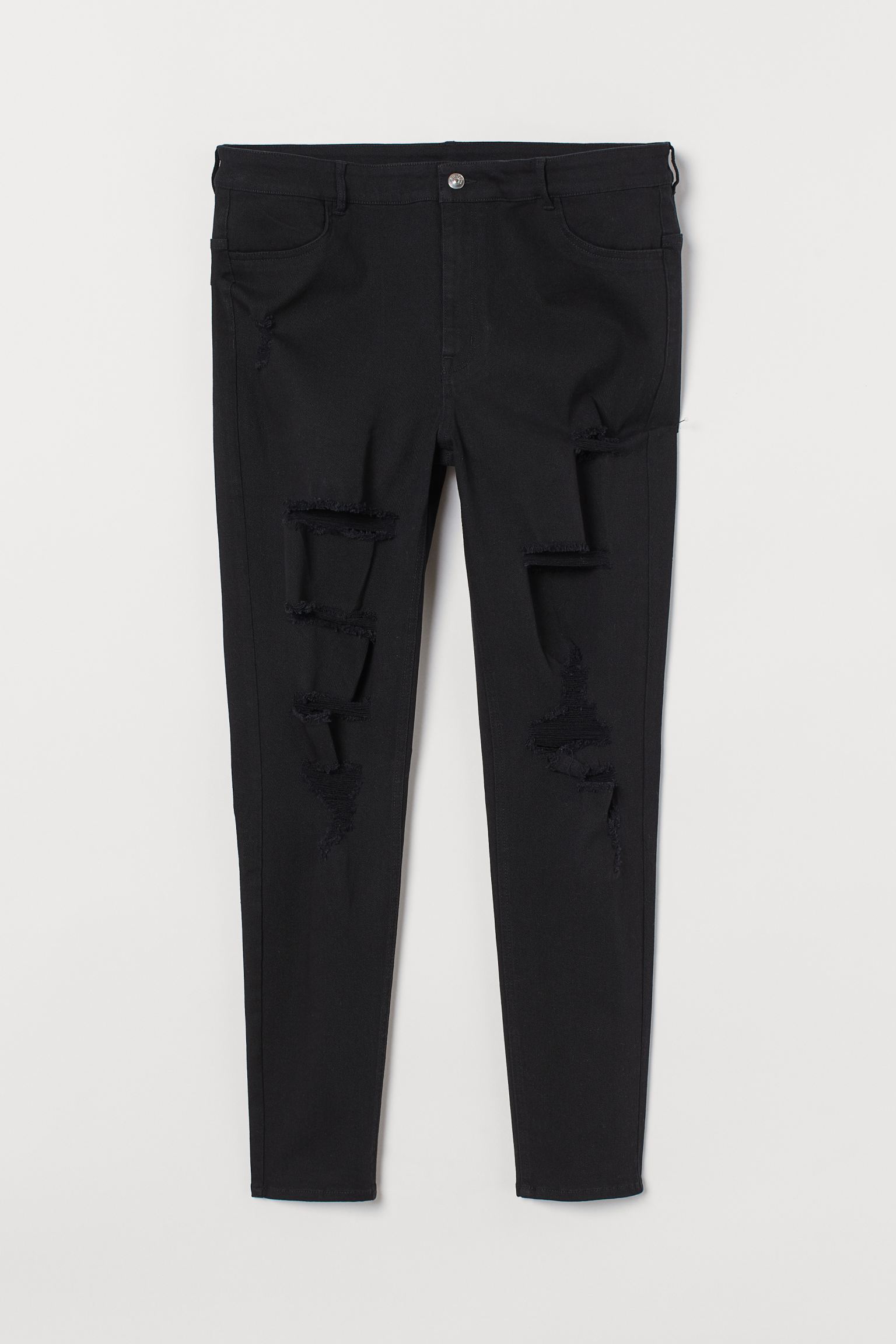 

Джинсы H&M   черный 26058834212, Джинсы H&M 48 50 черный 26058834212