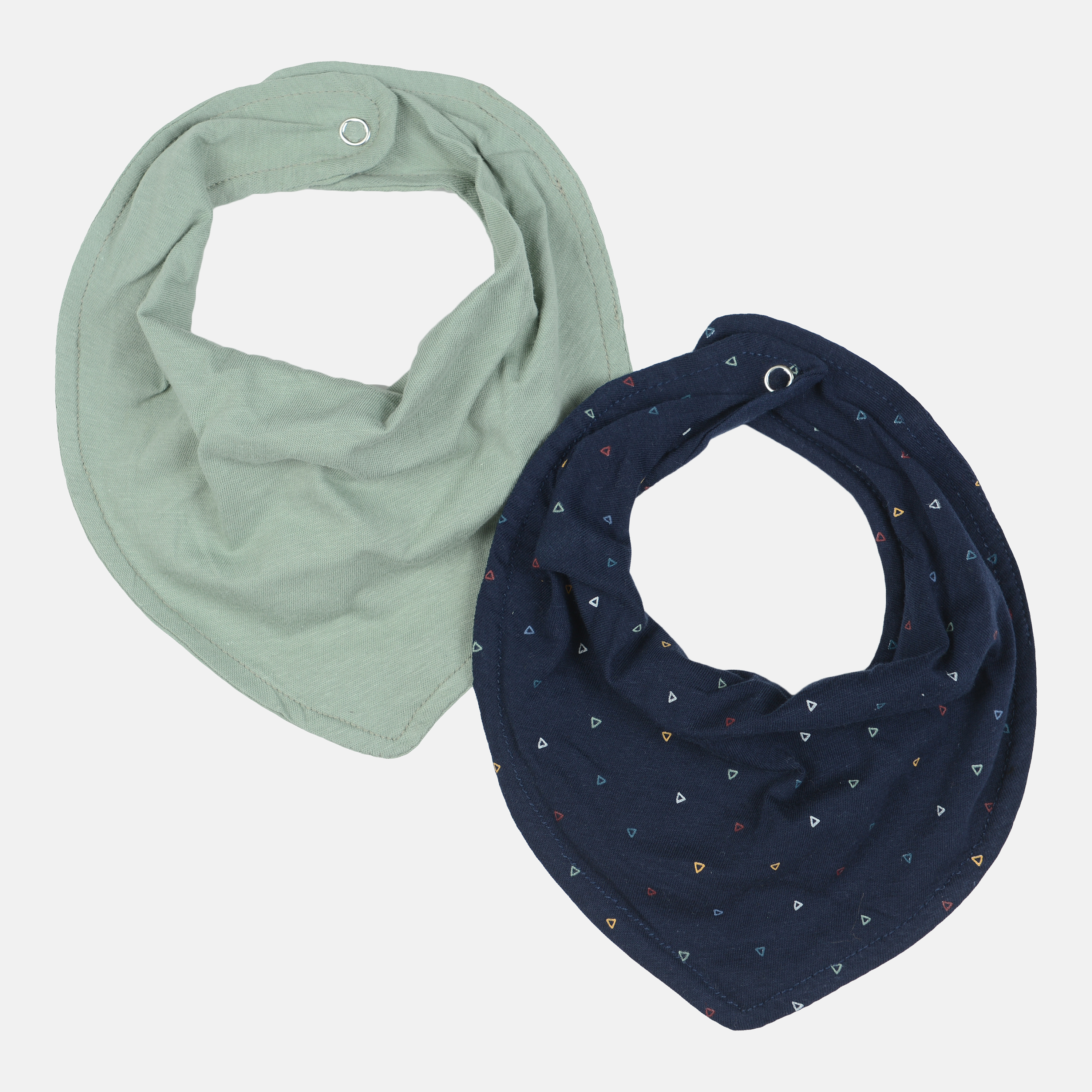 

Косынки (2шт) H&M One Size темно синий, зеленый 1034998876