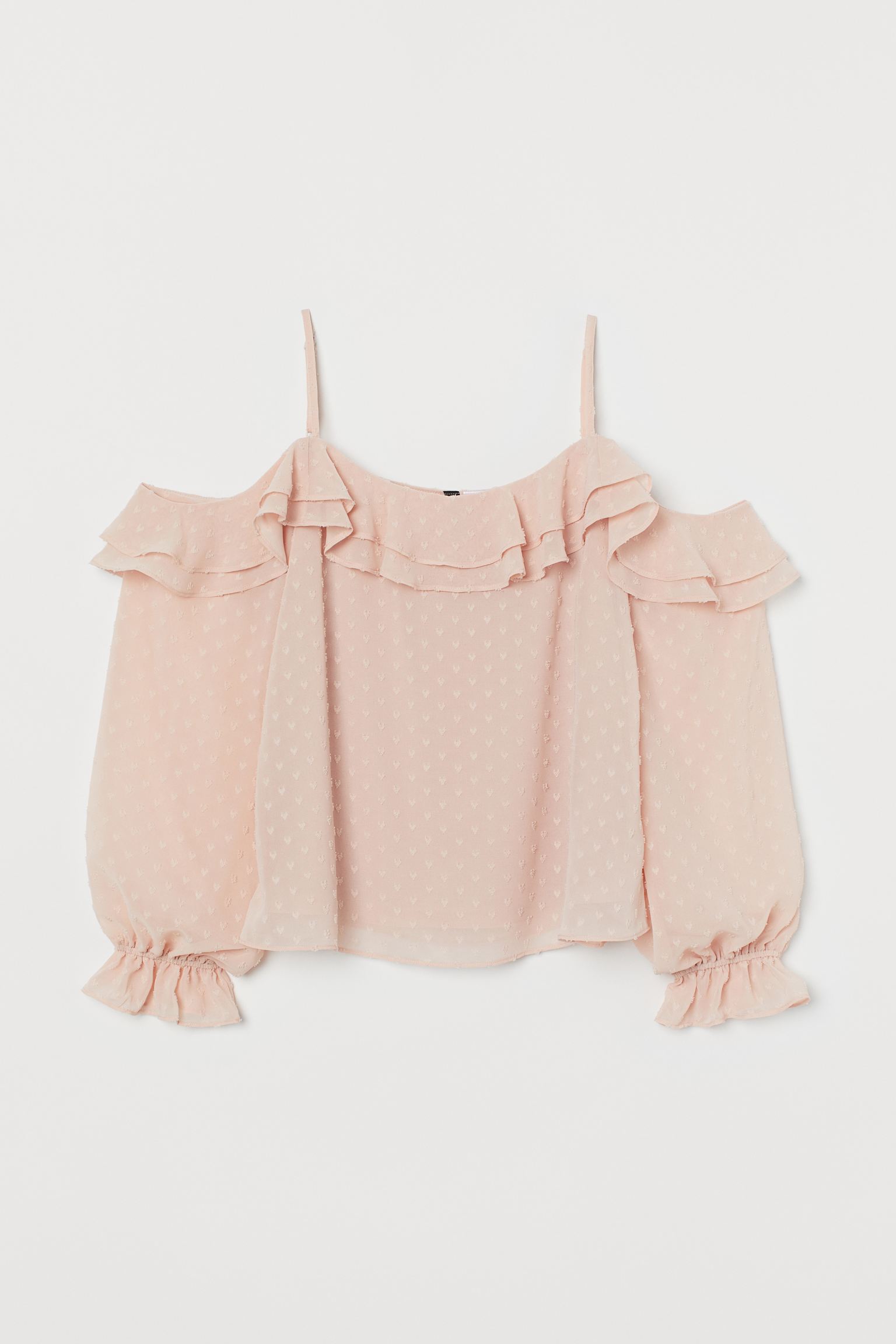 

Блуза H&M 36 светло розовый 24058770091