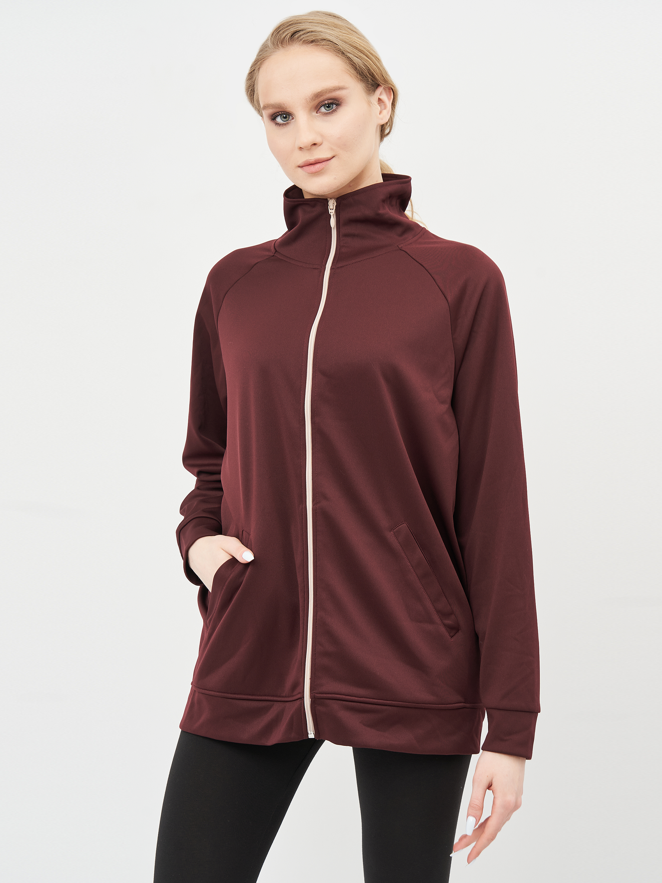 

Кофта H&M  бордовый 2602554141, Кофта H&M L бордовый 2602554141