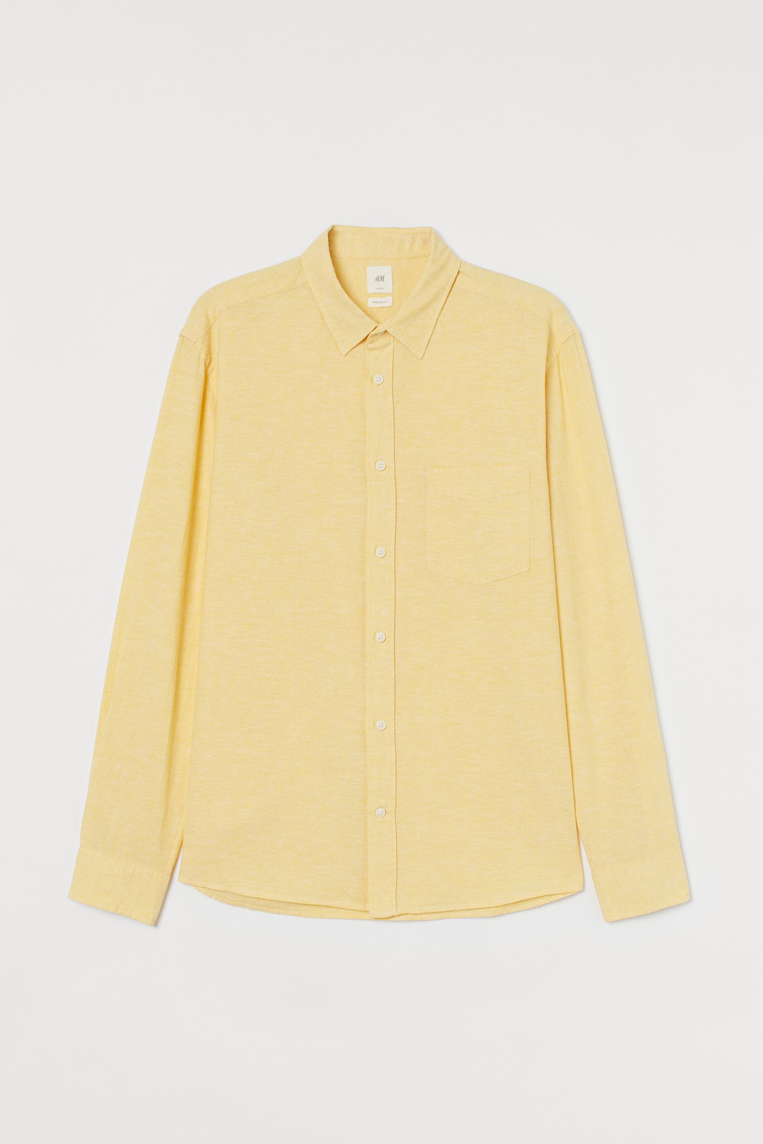 

Рубашка H&M XS желтый 27058180591