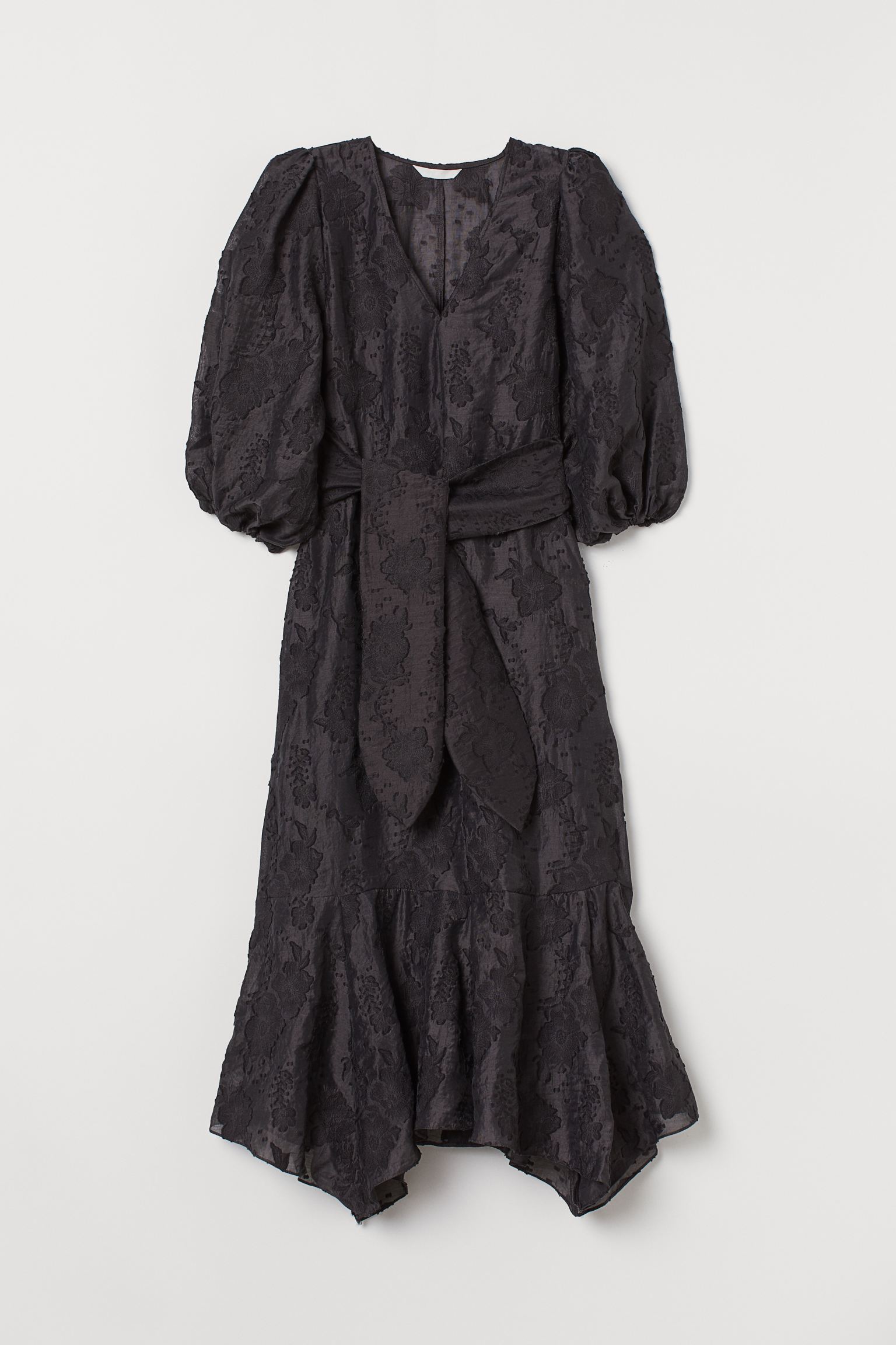 

Платье H&M L черный 12059233882