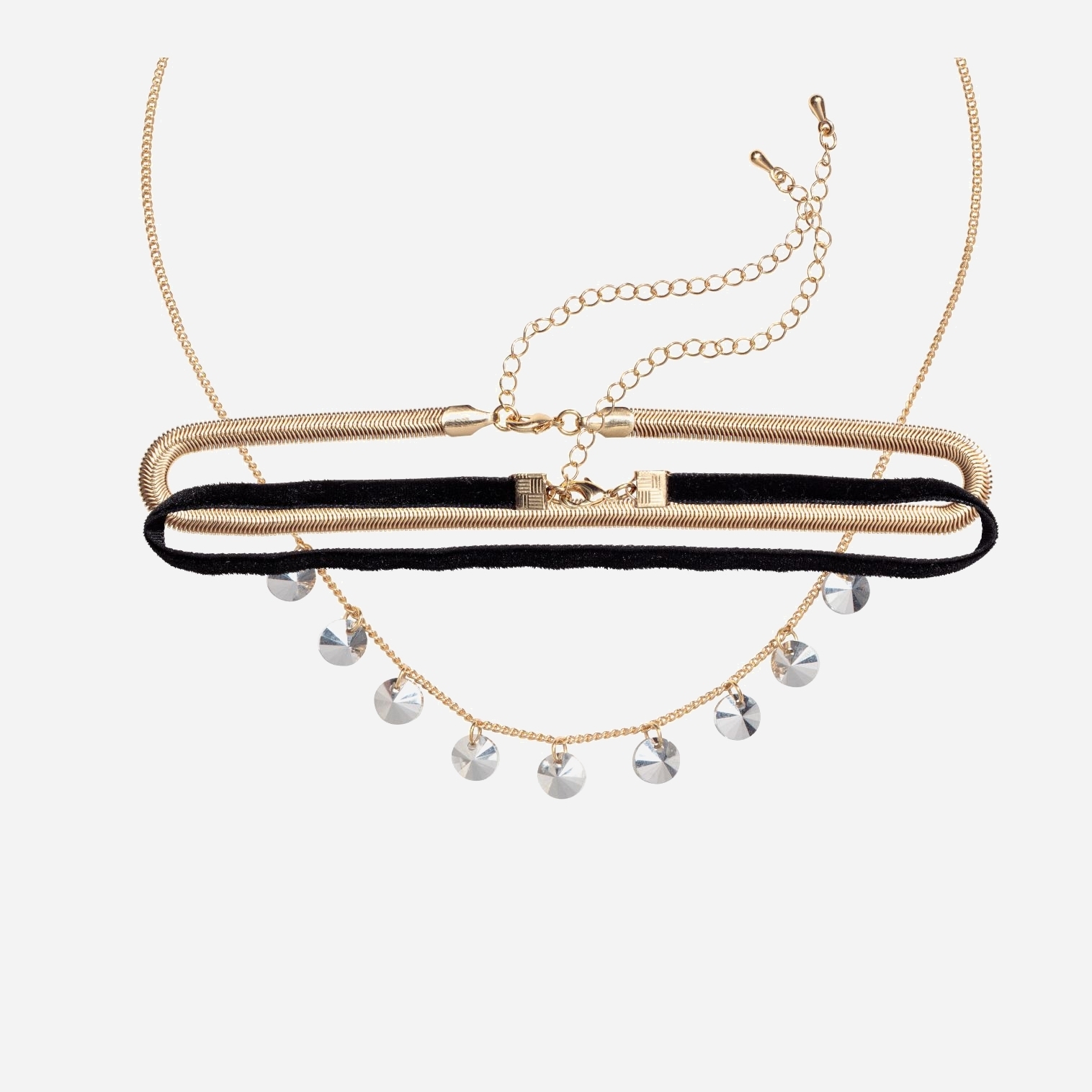 

Чокеры набор (3 шт) H&M 555703sm Комбинированный