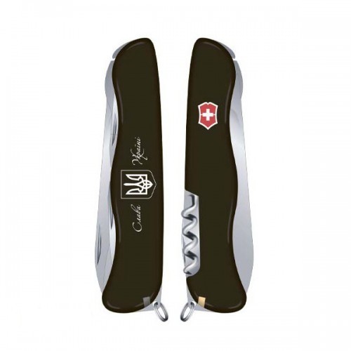 

Нож Victorinox NOMAD UKRAINE, черный